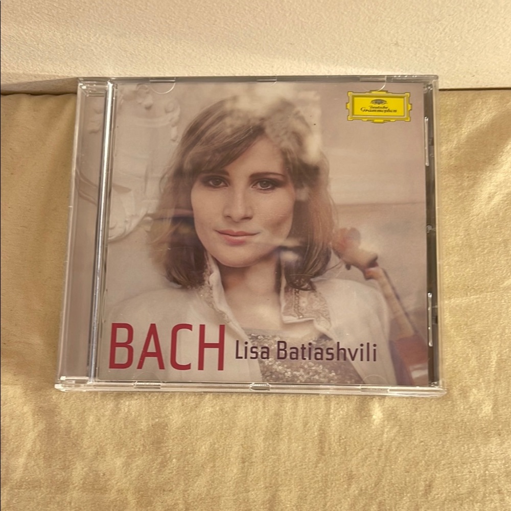 Bach CD Lisa Batiashvili 2014 Deutsche Universal Music Rare Digital Audio